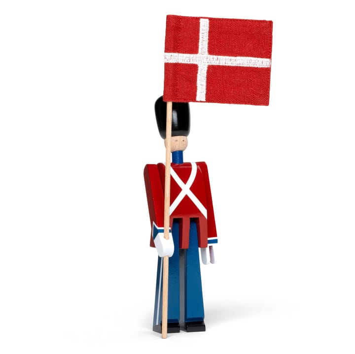 Kay Bojesen fanbärare med textilflagga mini - 18,5 cm - Kay Bojesen Denmark