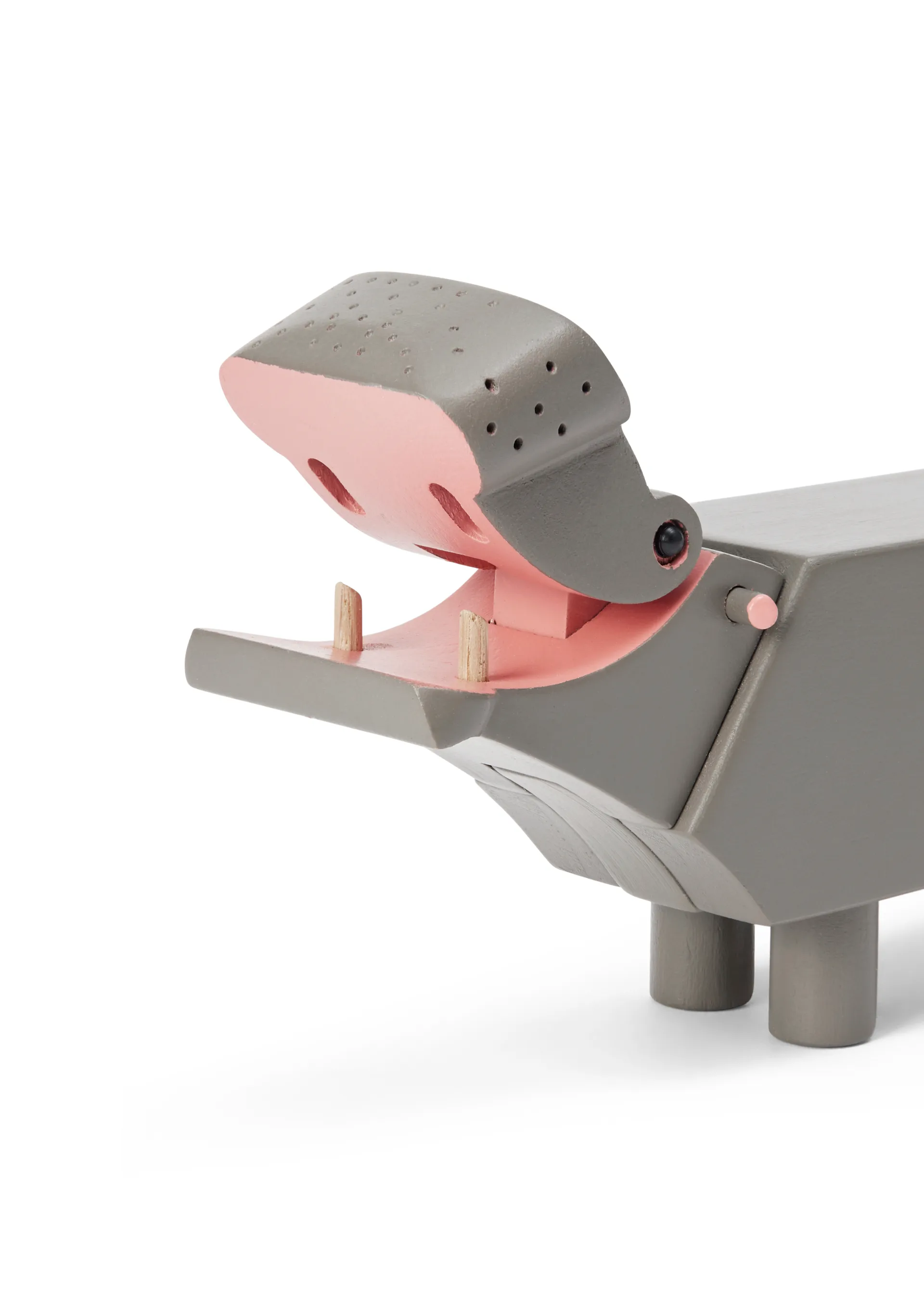 Kay Bojesen flodhäst liliput, Grå Kay Bojesen Denmark