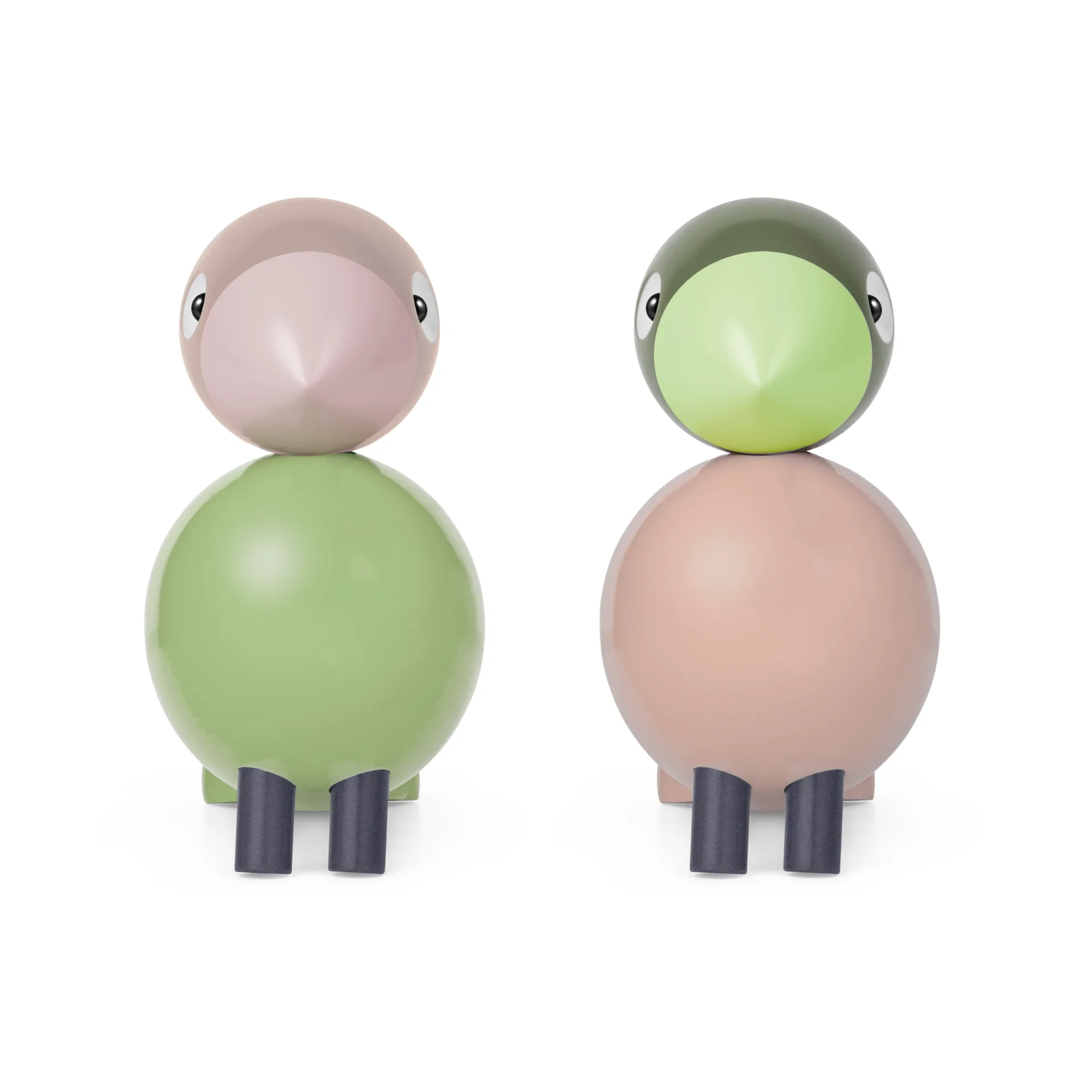 Kay Bojesen Lovebirds set, Ljusgrön-rosa Kay Bojesen Denmark