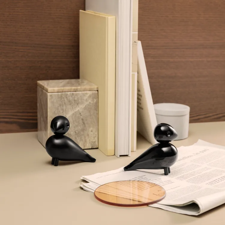 Kay Bojesen Lovebirds set, Svart Kay Bojesen Denmark