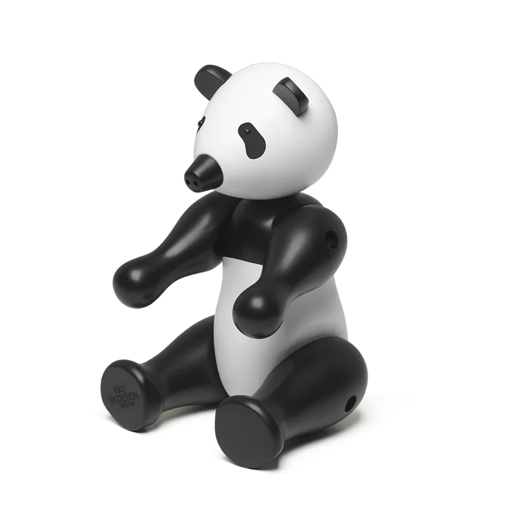 Kay Bojesen panda WWF medium, Svart-vit Kay Bojesen Denmark