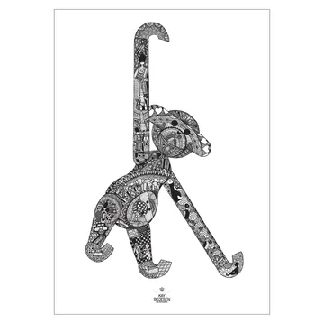 Kay Bojesen poster apa - 50x70 cm - Kay Bojesen Denmark