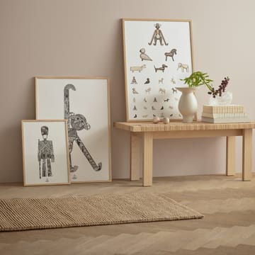 Kay Bojesen poster djur - 50x70 cm - Kay Bojesen Denmark