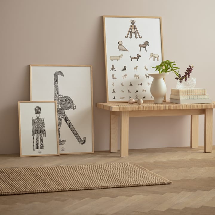 Kay Bojesen poster djur, 50x70 cm Kay Bojesen Denmark