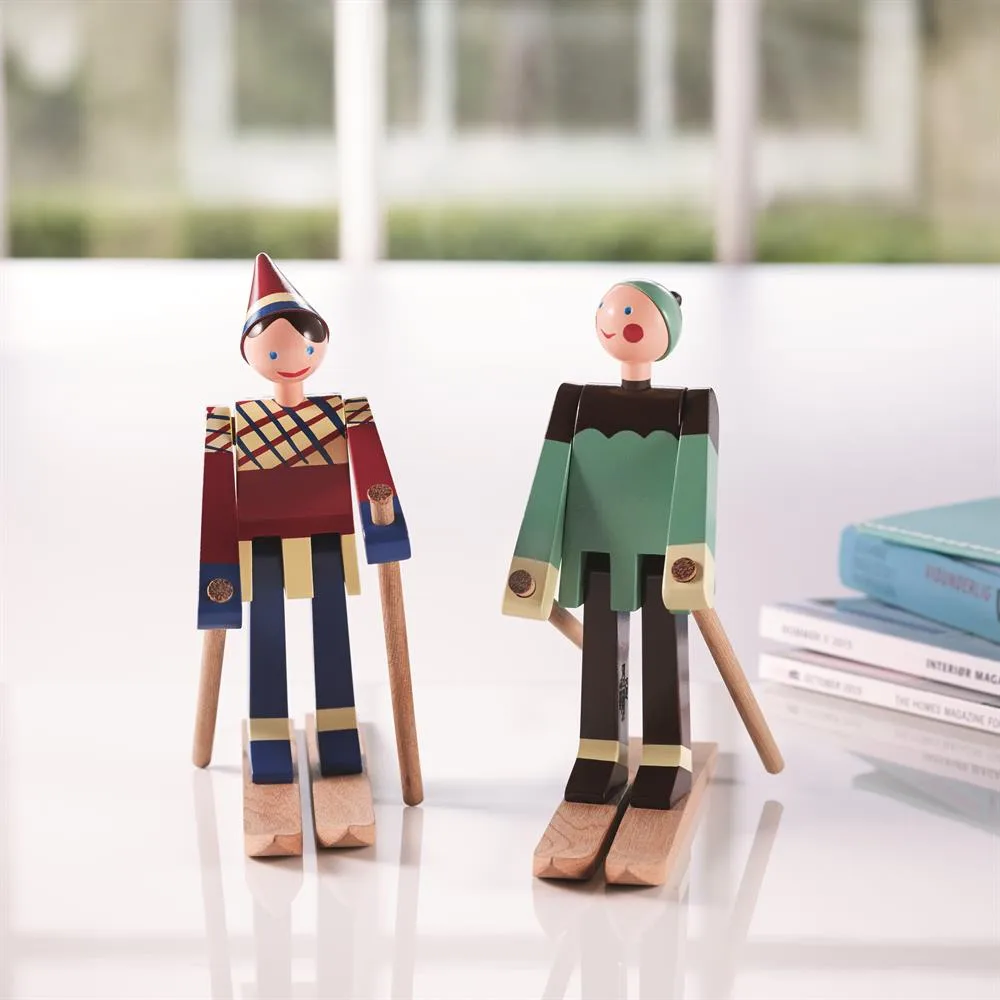 Kay Bojesen skidåkare, Datti (röd) Kay Bojesen Denmark