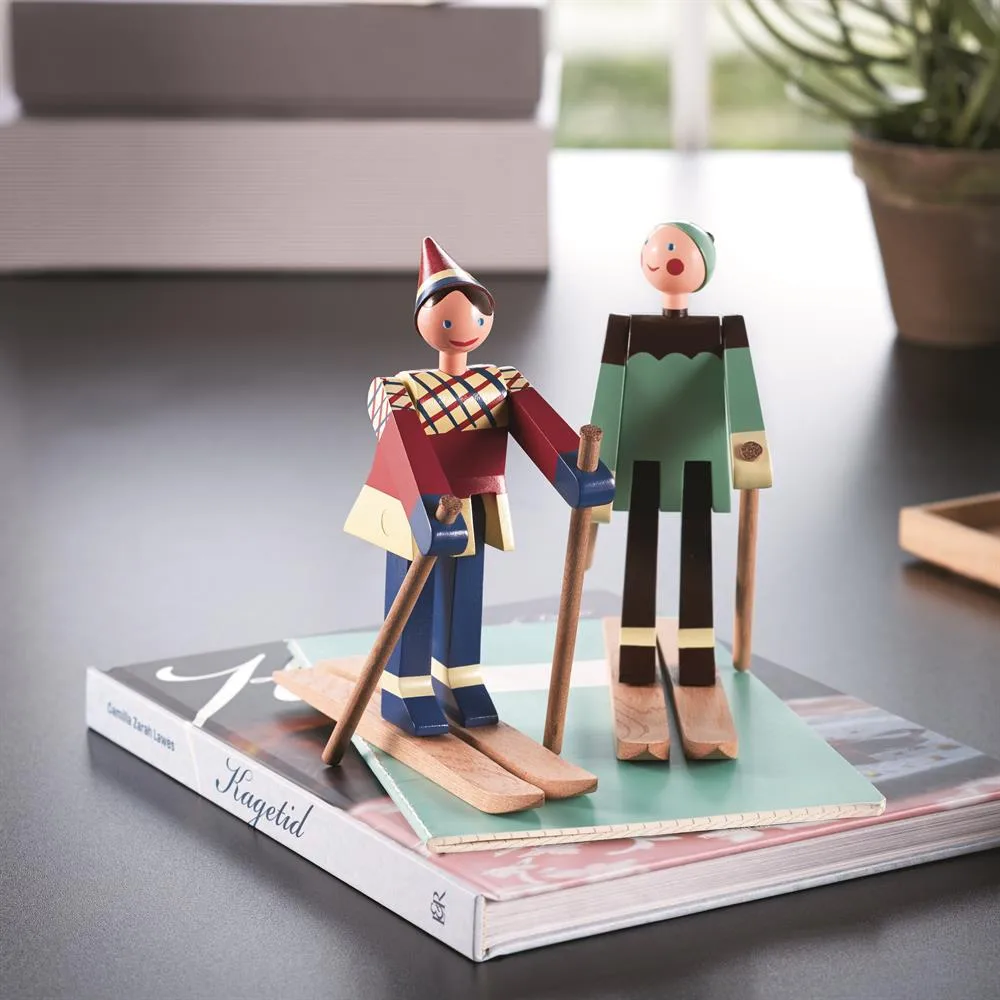 Kay Bojesen skidåkare, Datti (röd) Kay Bojesen Denmark