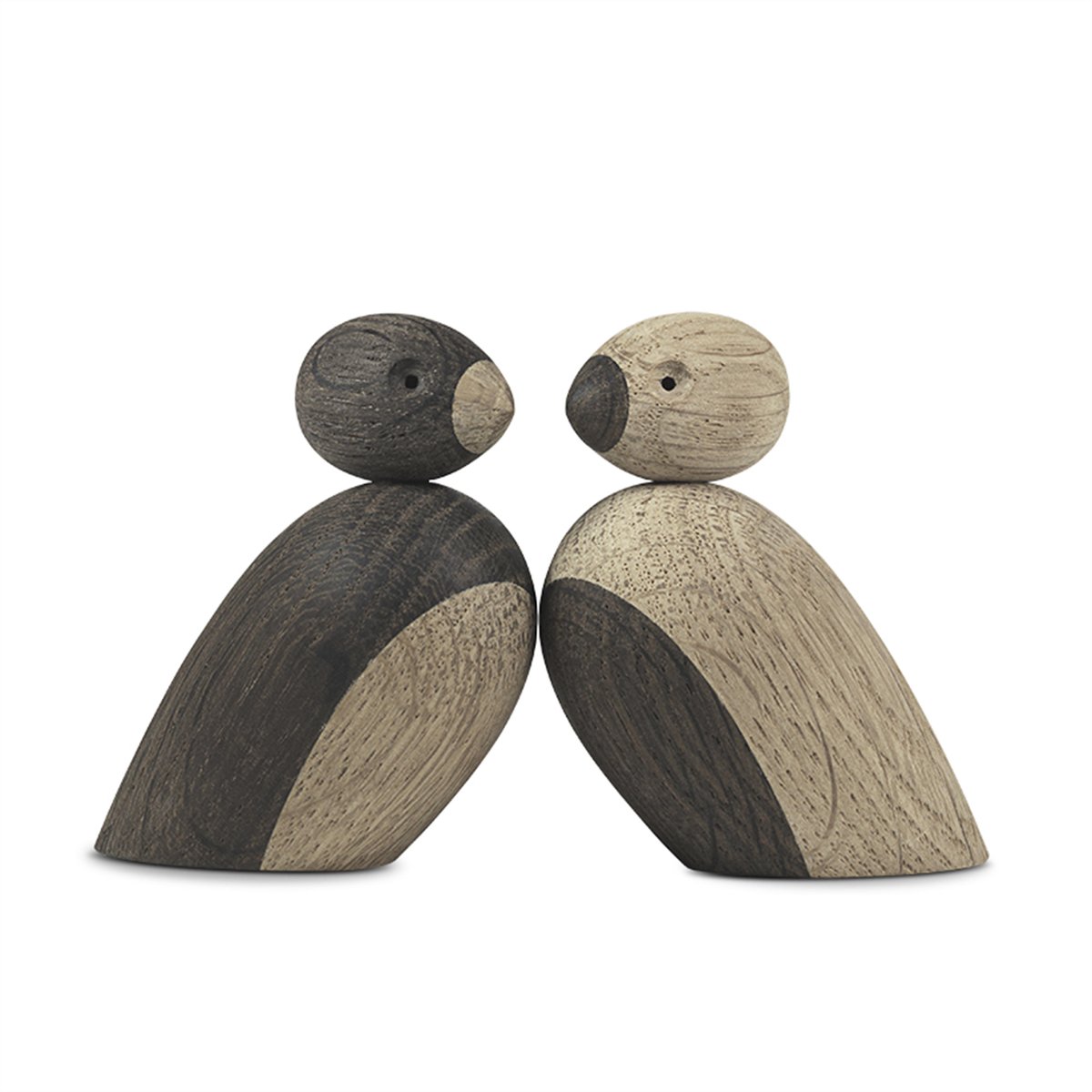 Kay Bojesen Denmark Kay Bojesen sparvar set Ek | Skandinavisk Design | Träfigurer | Brun