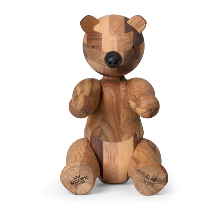 Kay Bojesen träbjörn jubileumsutgåva mixed wood - Stor - Kay Bojesen Denmark
