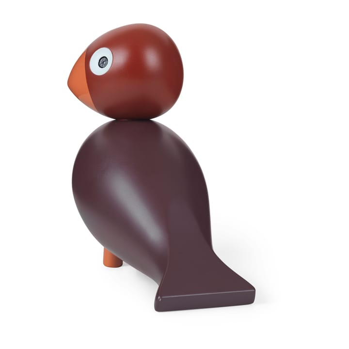 Kay Bojesen Year Bird 2022 sångfågel Poppy, Vinröd Kay Bojesen Denmark