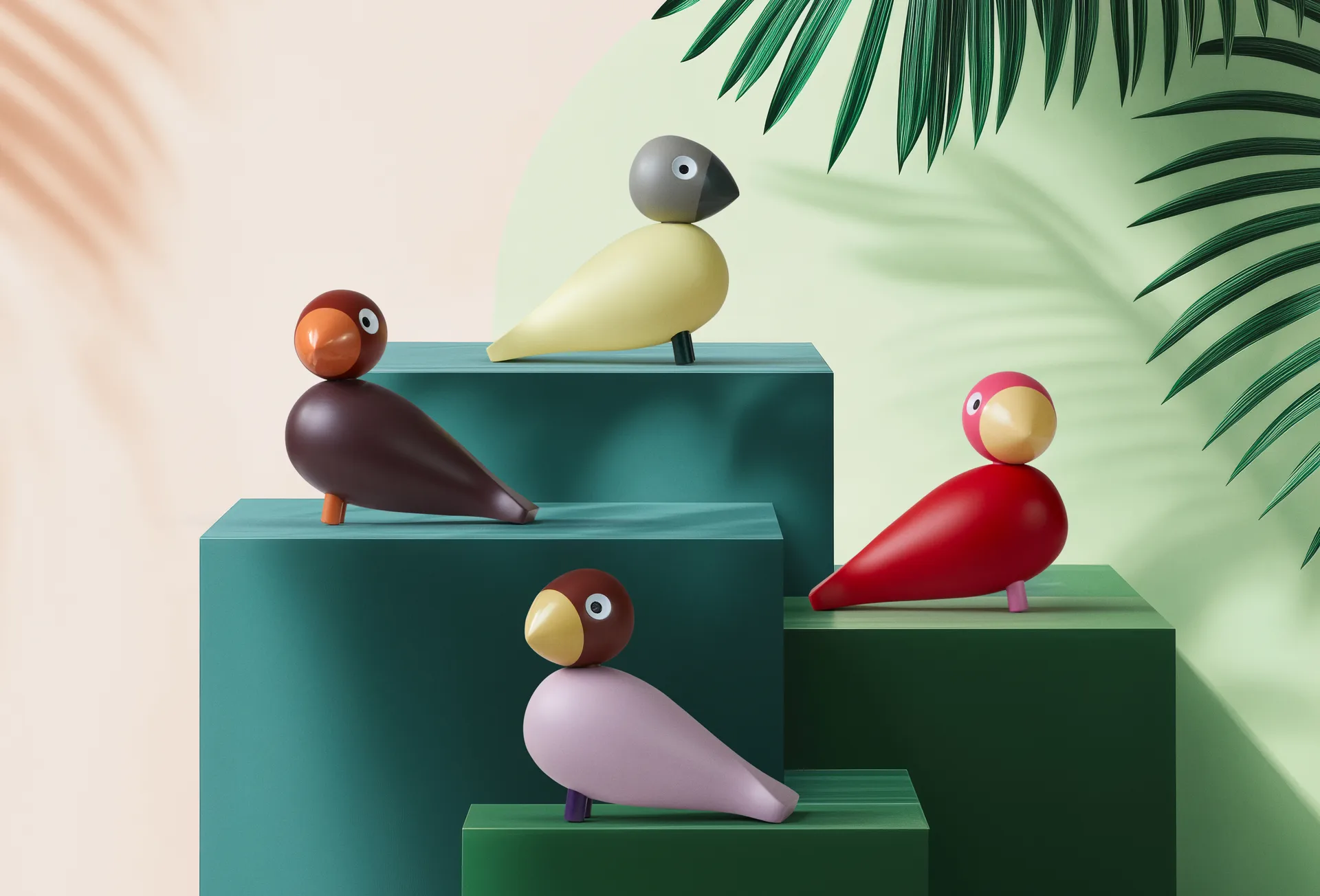 Kay Bojesen Year Bird 2025 Bella, Creme-grå Kay Bojesen Denmark