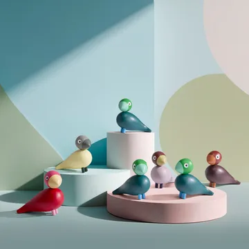 Kay Bojesen Year Bird 2026 Birk - Mörkgrön - Kay Bojesen Denmark