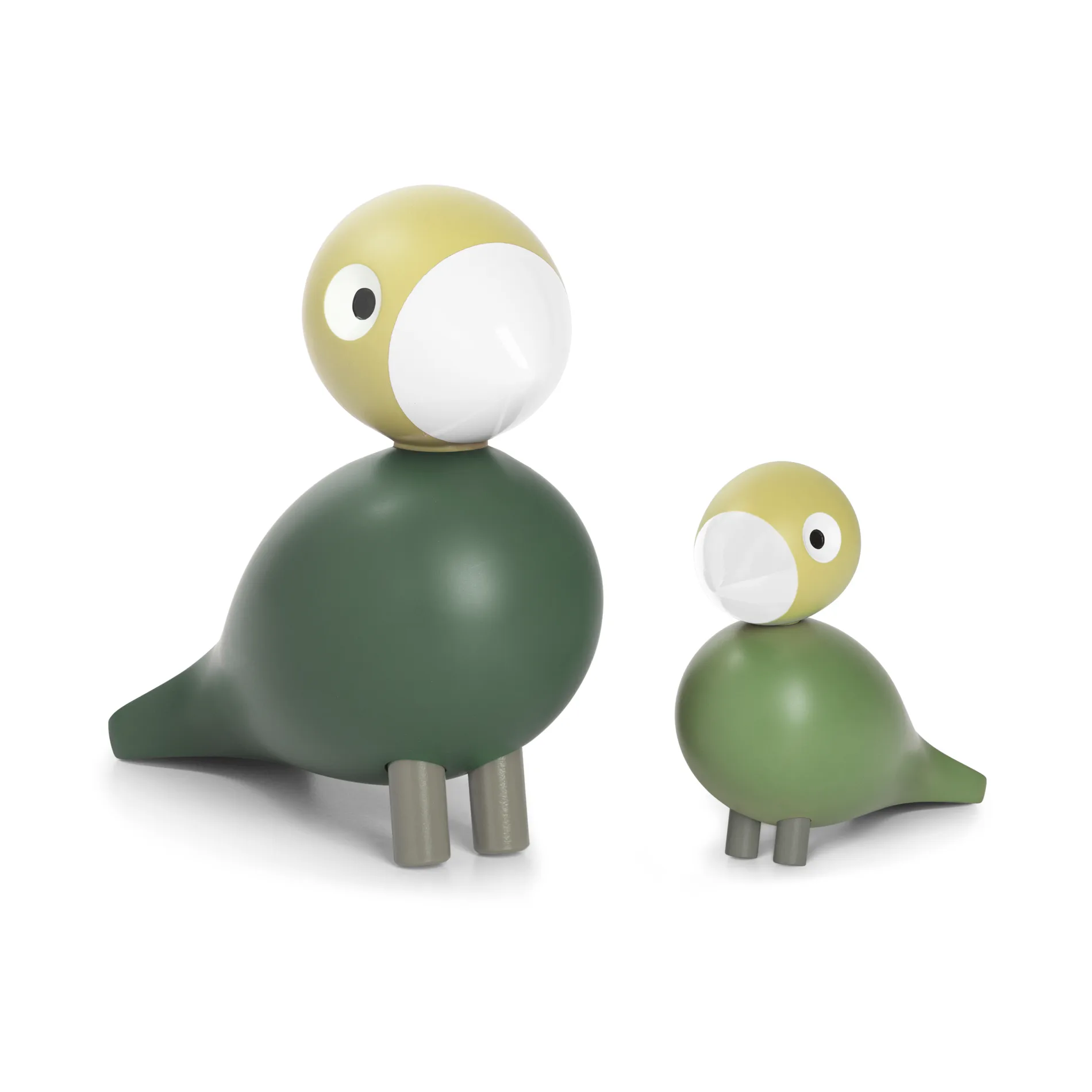 Liv & Lykke lovebirds 1 set, Grön Kay Bojesen Denmark