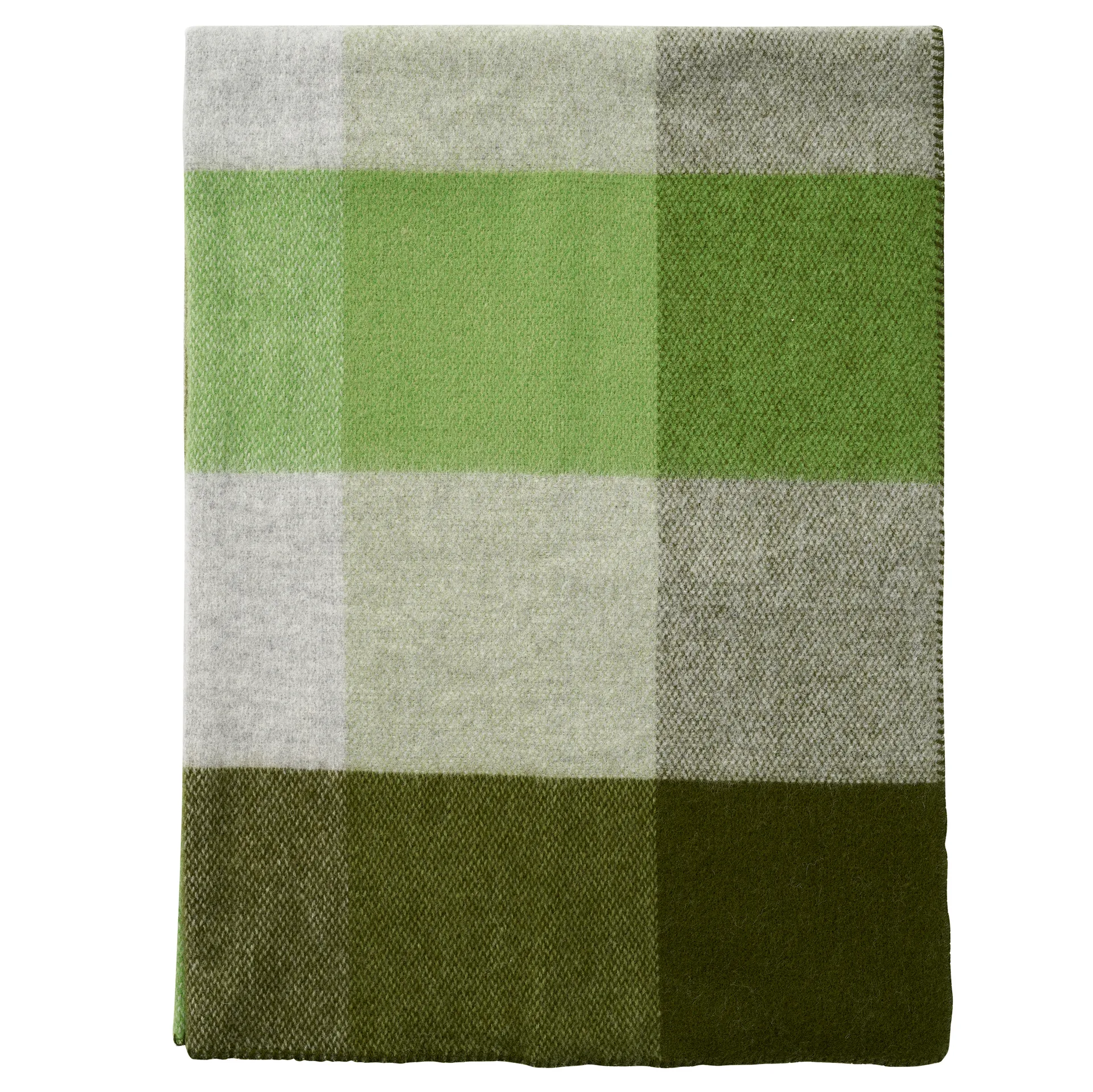 Block ullfilt 130x180 cm, Green Klippan Yllefabrik