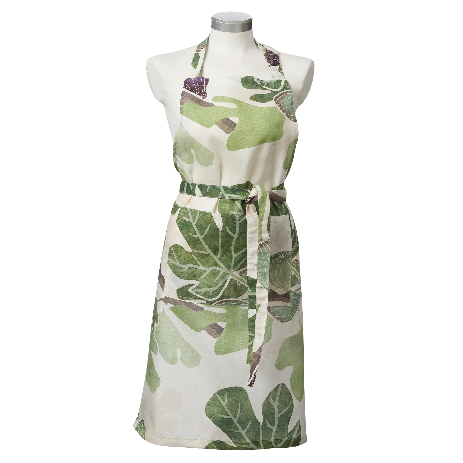 Figs förkläde, Grön-vit Klippan Yllefabrik