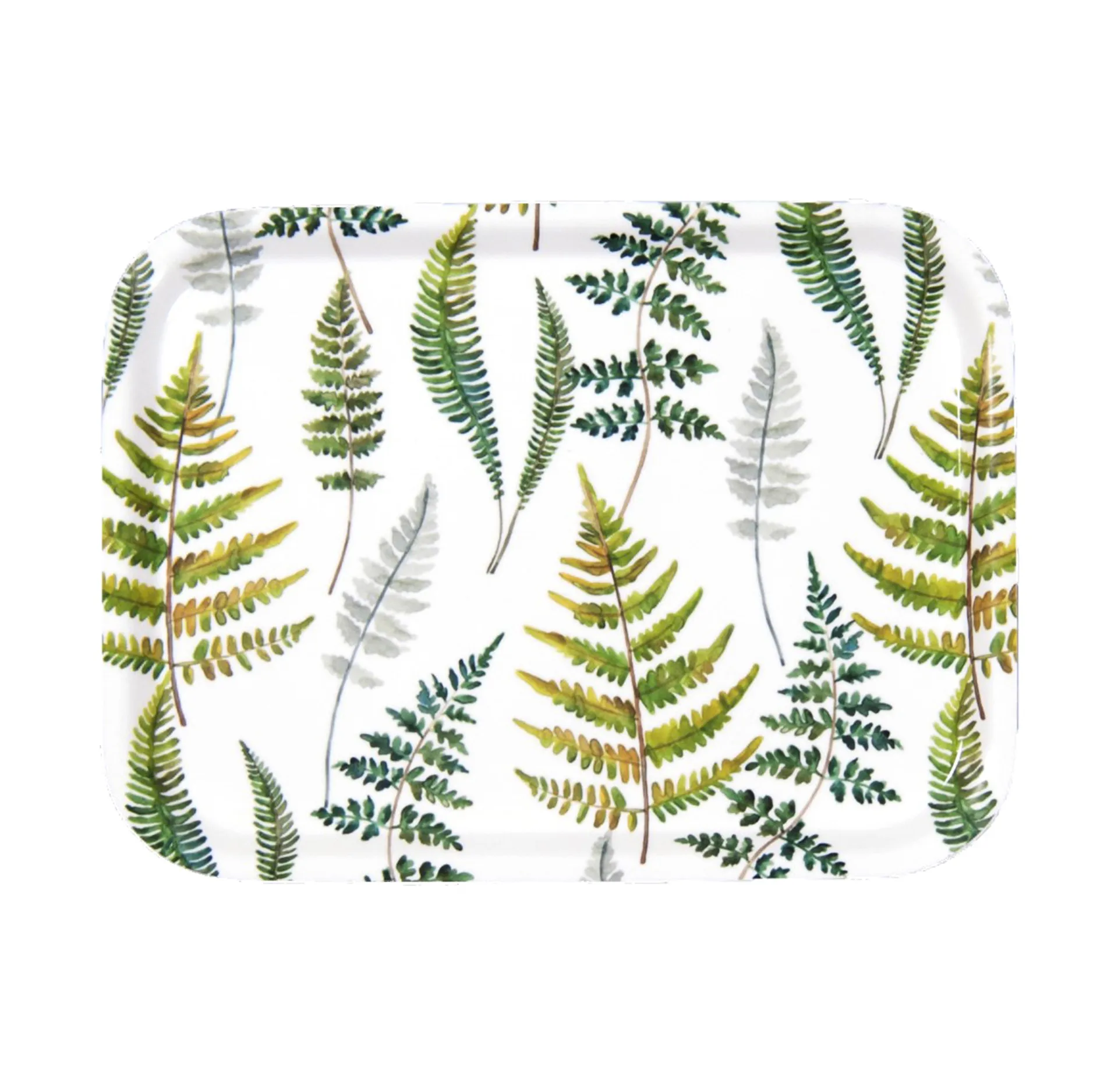 Fräken bricka, vit Klippan Yllefabrik