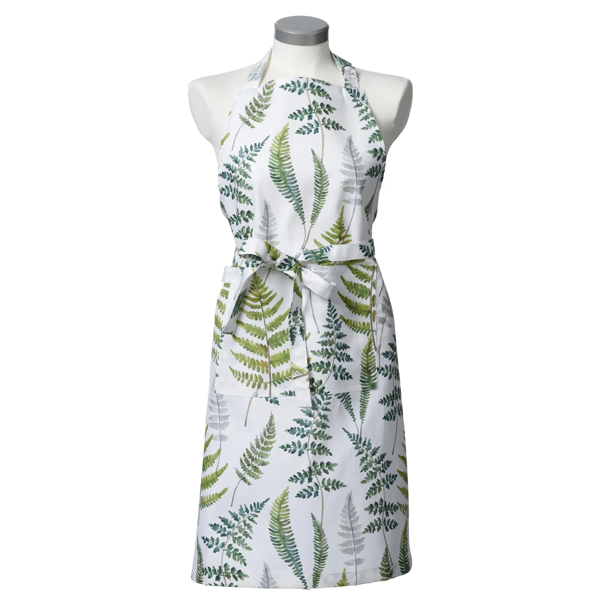 Fräken förkläden, vit Klippan Yllefabrik