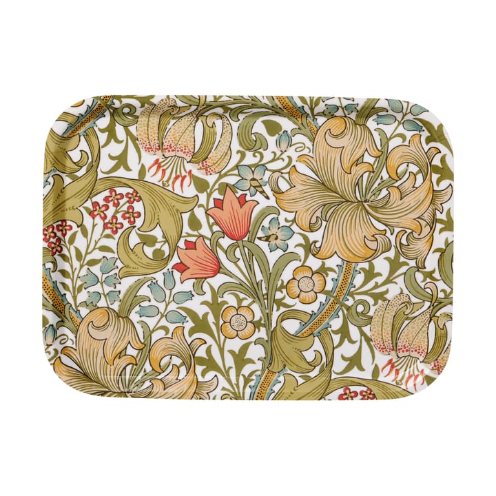 Golden Lily liten bricka 20x27 cm - Multi - Klippan Yllefabrik