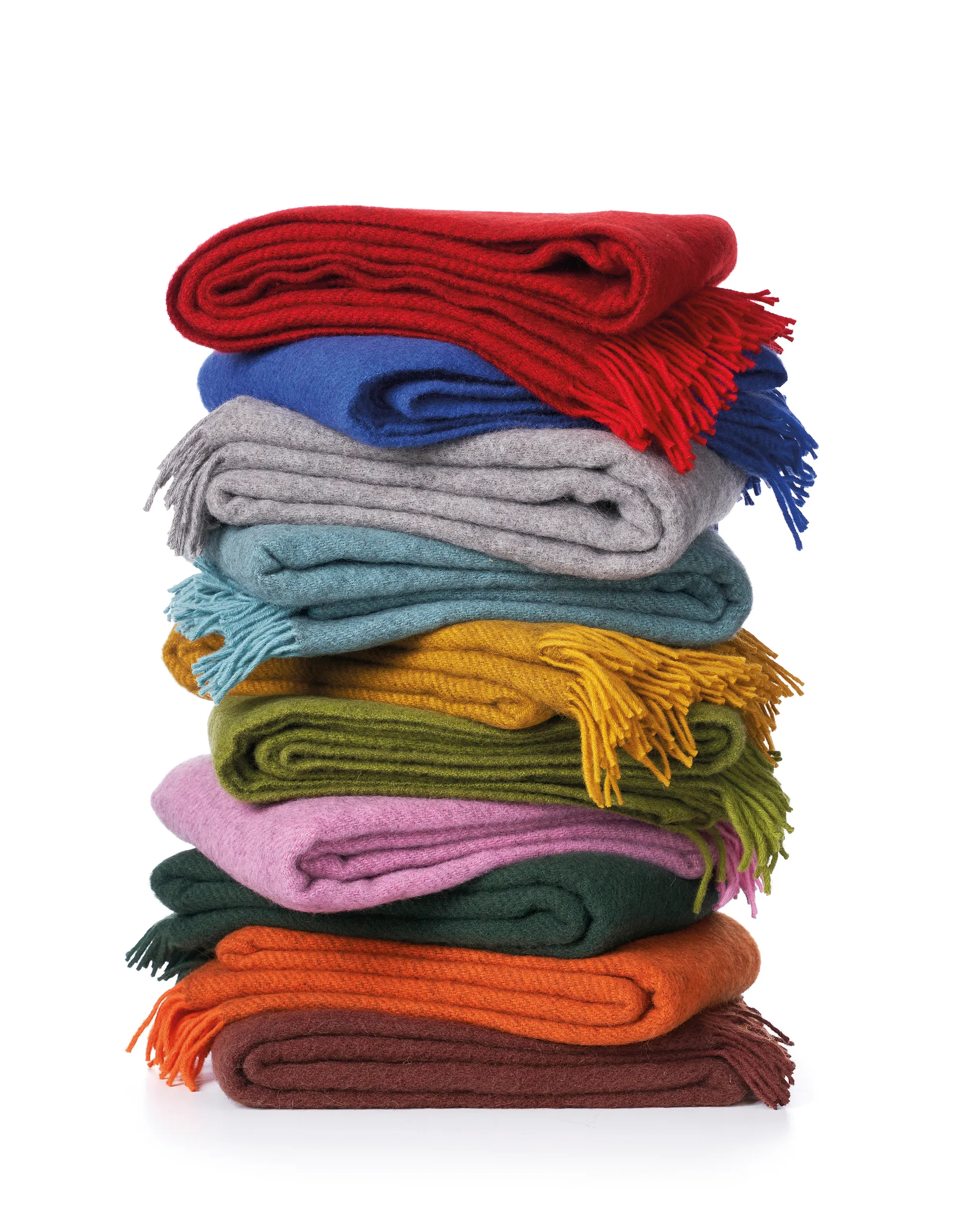 Gotland ullpläd 130x200 cm, Blå Klippan Yllefabrik