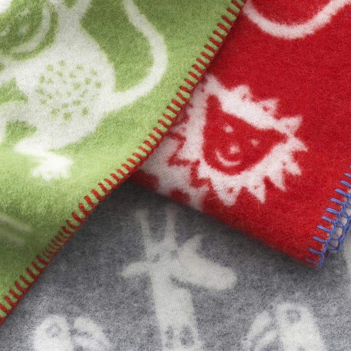 Jungle ullfilt, grå Klippan Yllefabrik