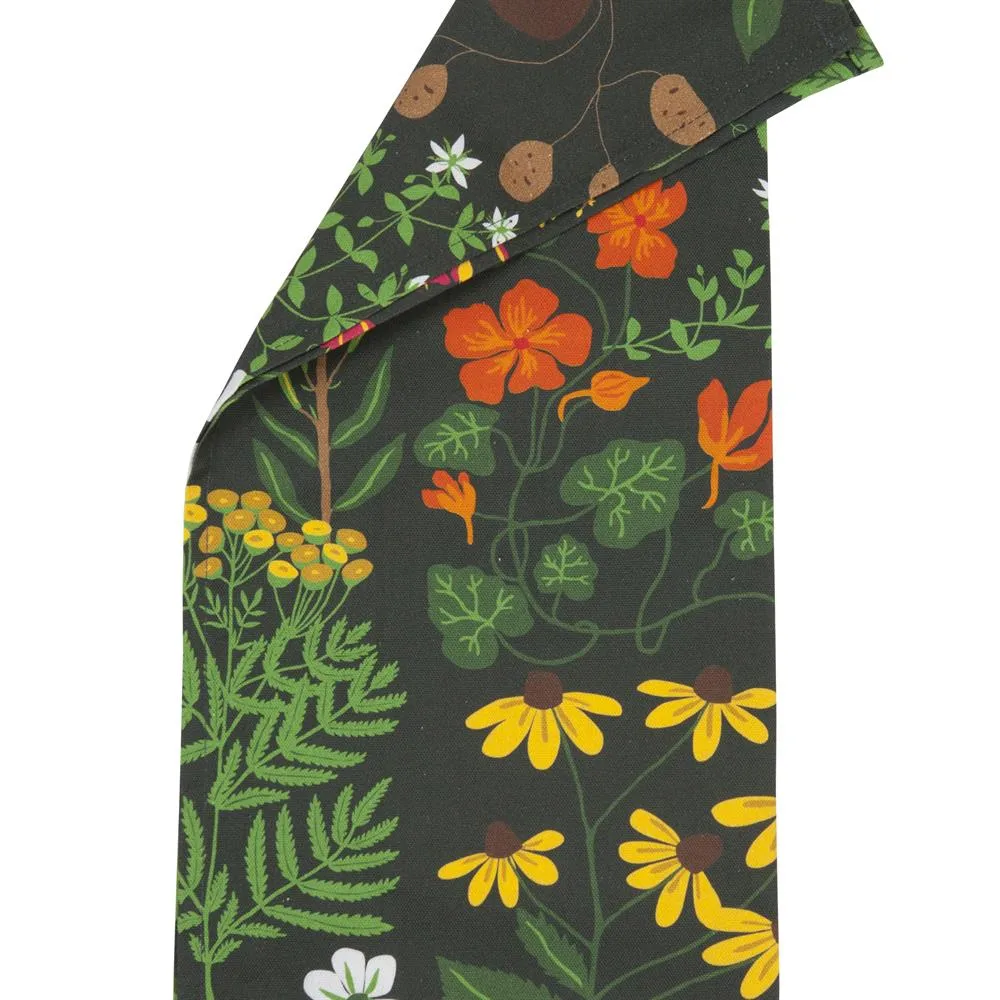 Leksand kökshandduk, grön Klippan Yllefabrik