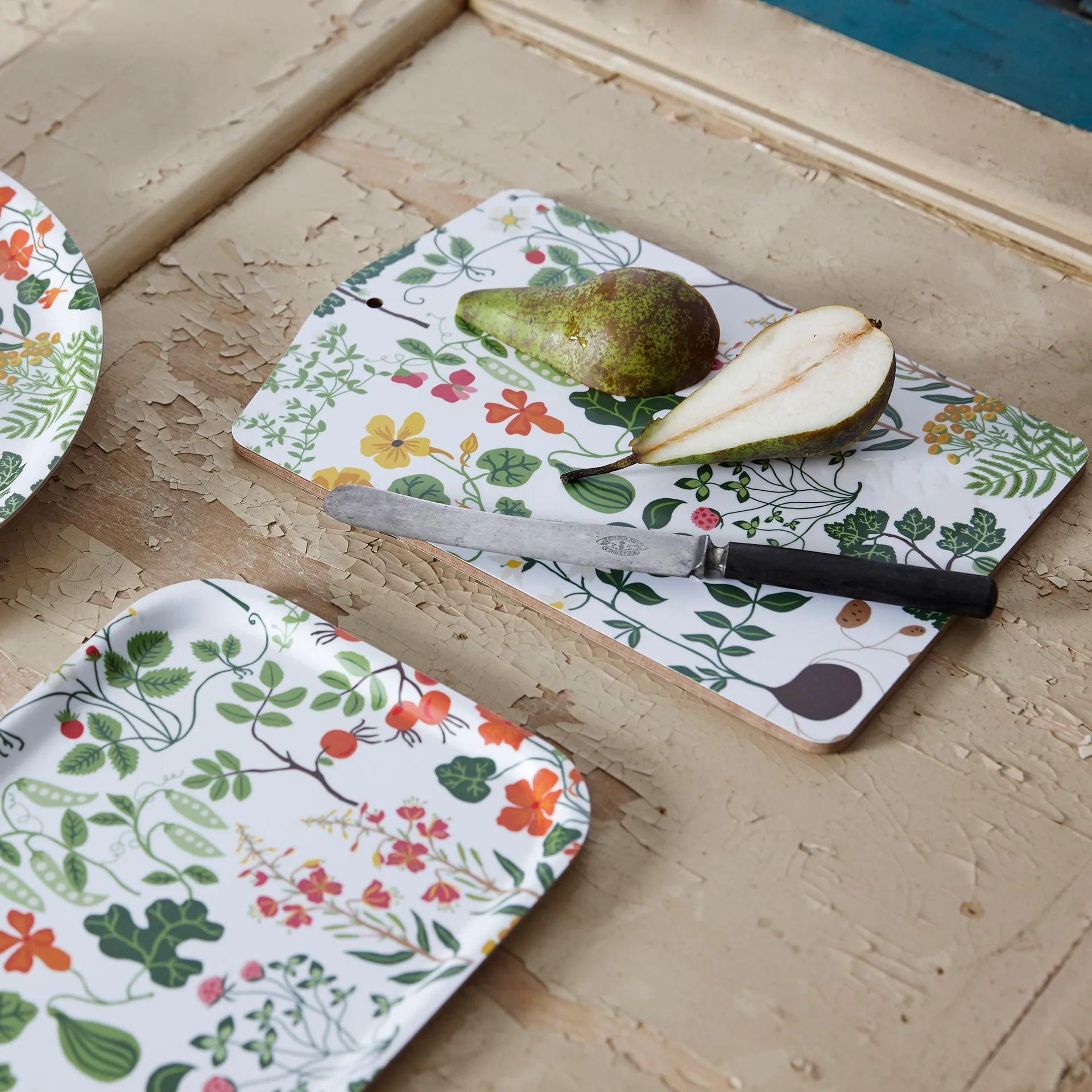 Leksand skärbräda, Vit Klippan Yllefabrik