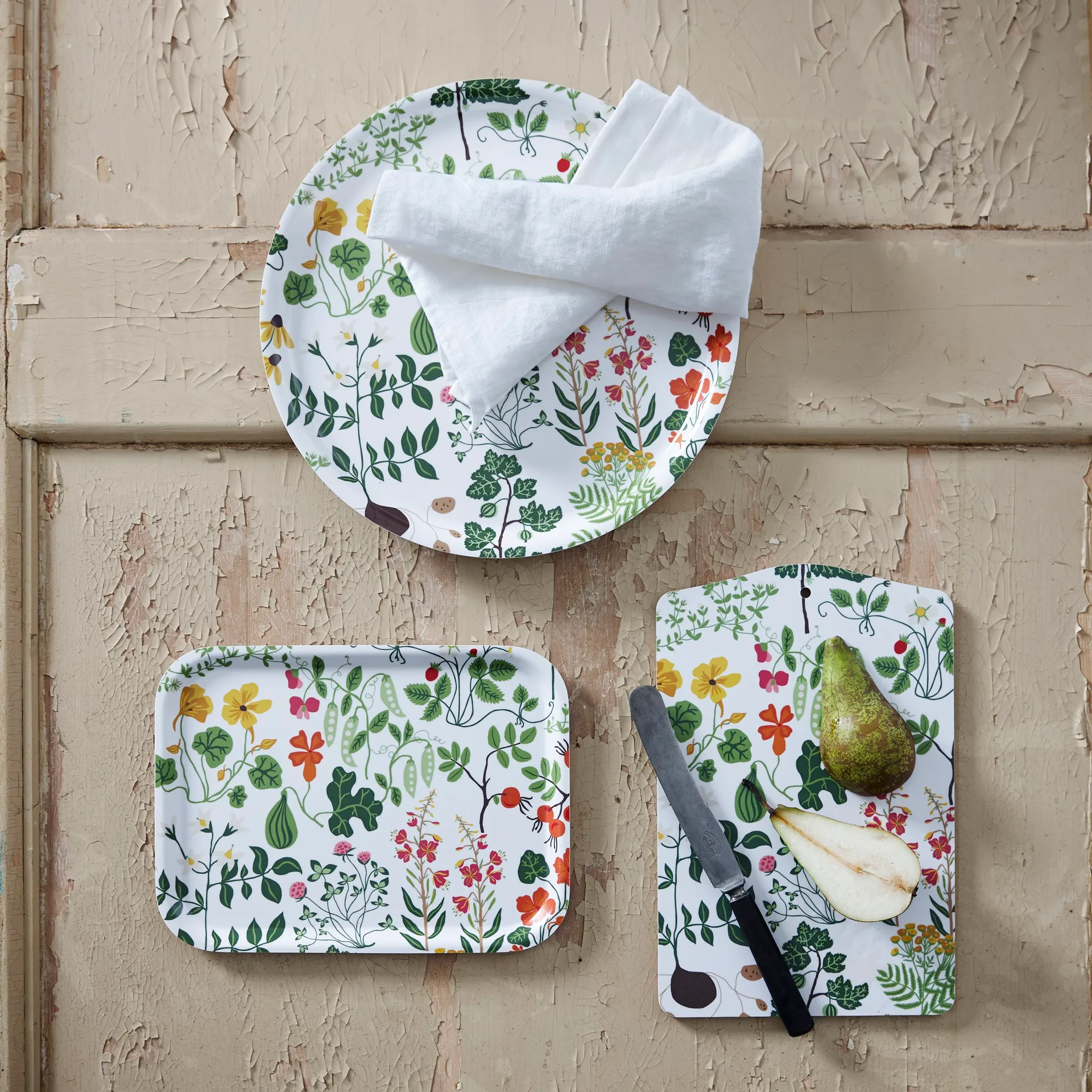 Leksand skärbräda, Vit Klippan Yllefabrik