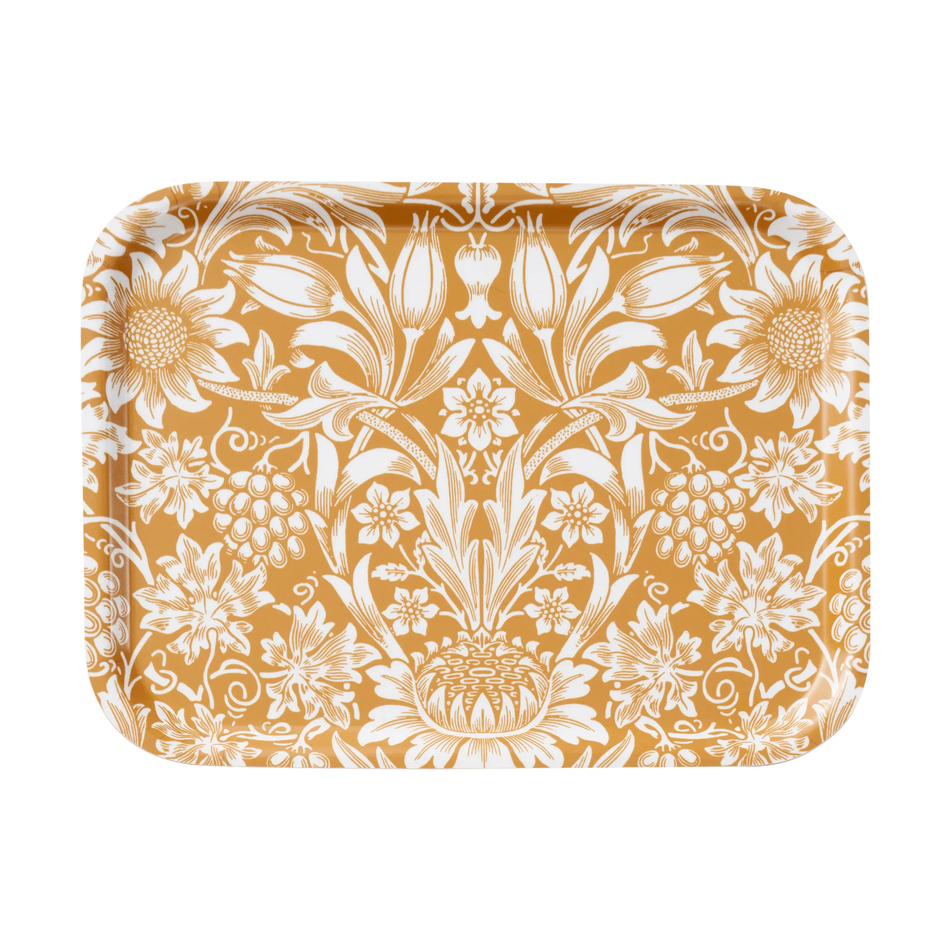 Sunflower bricka 20x27 cm, Golden Klippan Yllefabrik