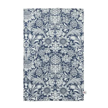 Sunflower kökshandduk 46x70 cm - Dark denim - Klippan Yllefabrik