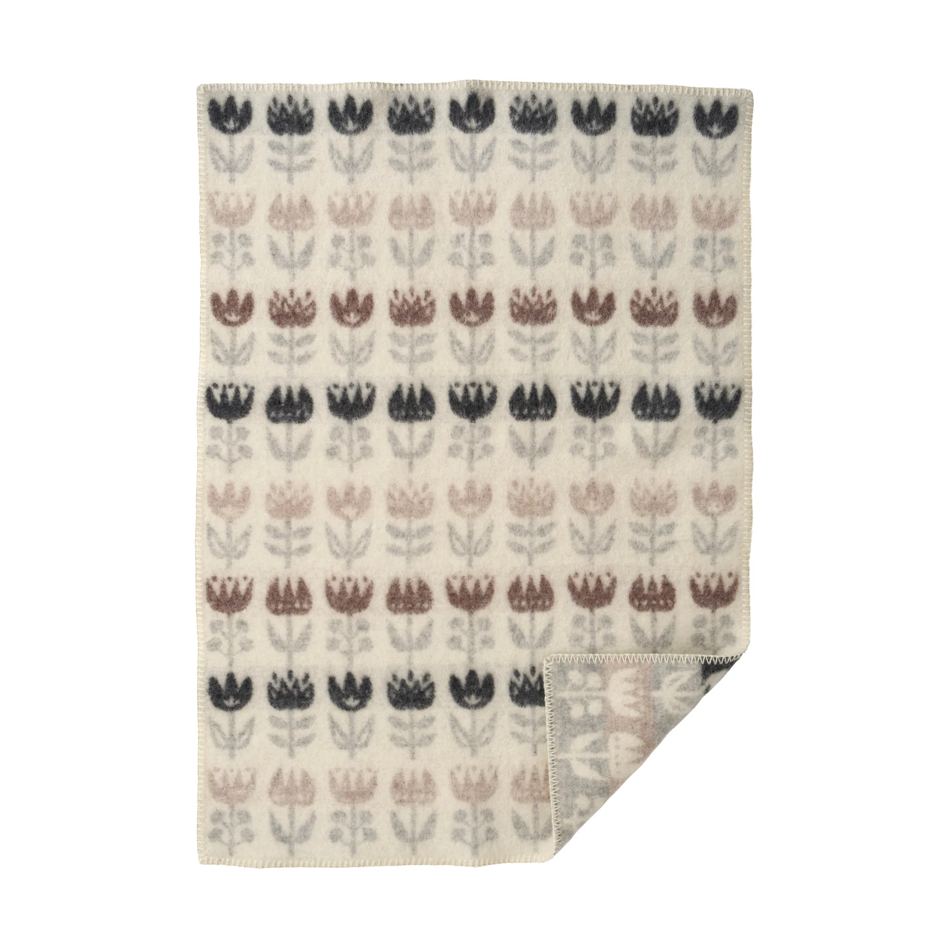Tulip barnfilt 65x90 cm, Grey Klippan Yllefabrik