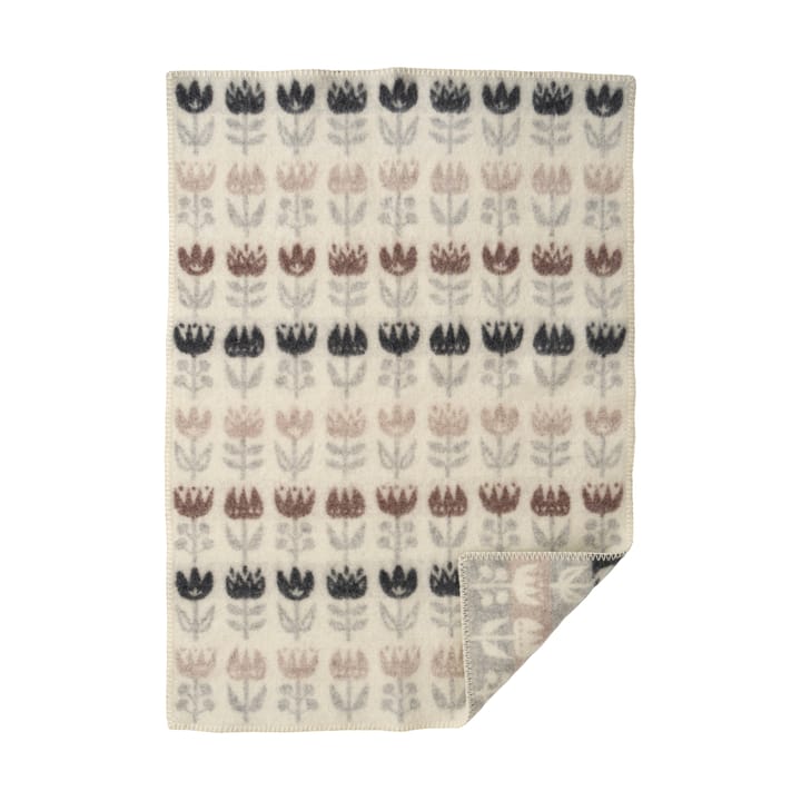 Tulip barnfilt 65x90 cm - Grey - Klippan Yllefabrik