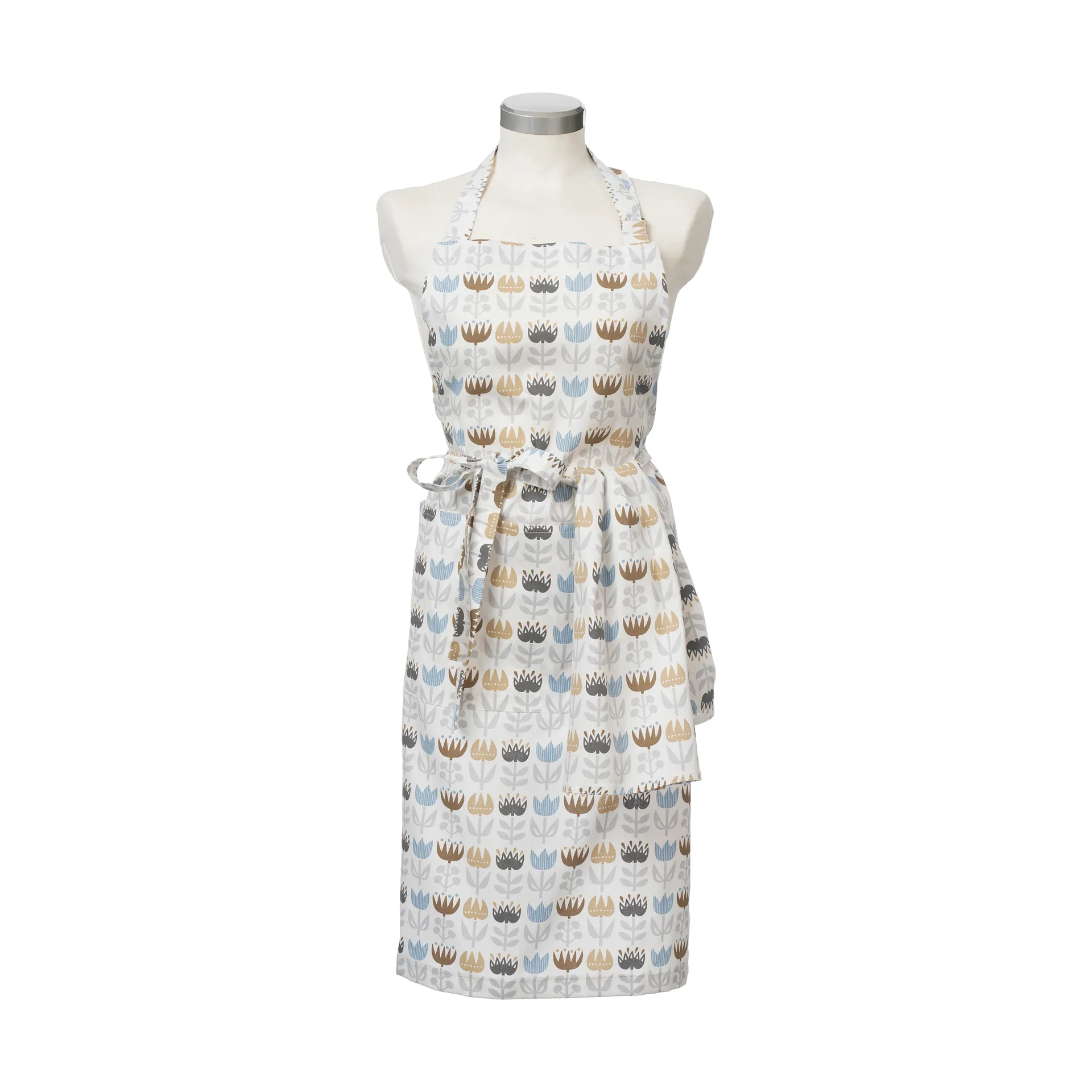 Tulip förkläde 90 cm, Grey Klippan Yllefabrik