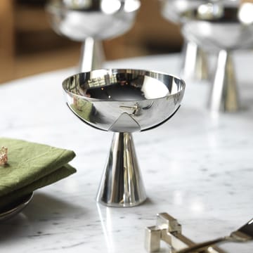 Blad serveringsskål Ø11 cm - Rostfritt stål - KLONG