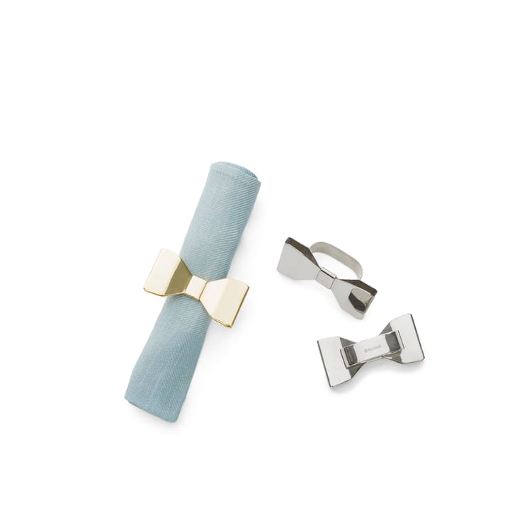 Bowie servettring 2-pack, Mässing KLONG