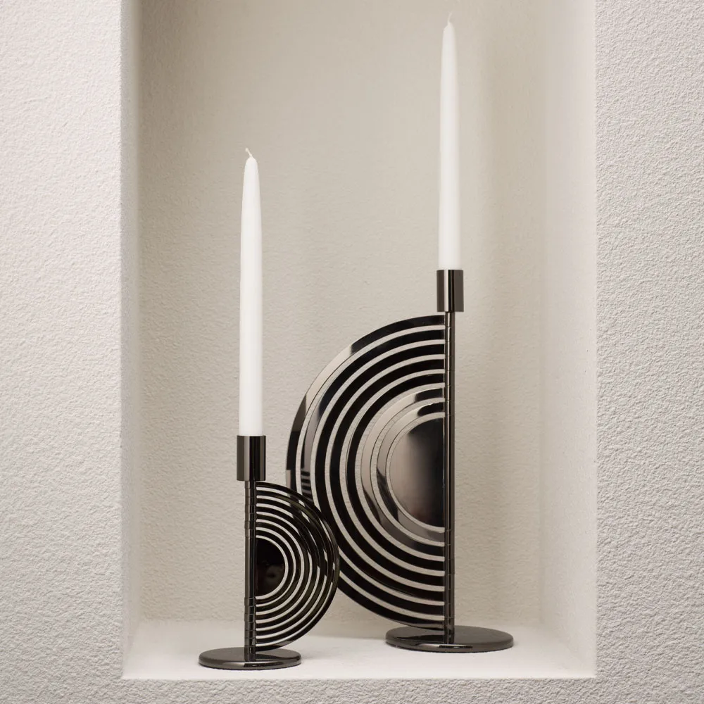 Cirkus Ljusstake, svart, liten KLONG