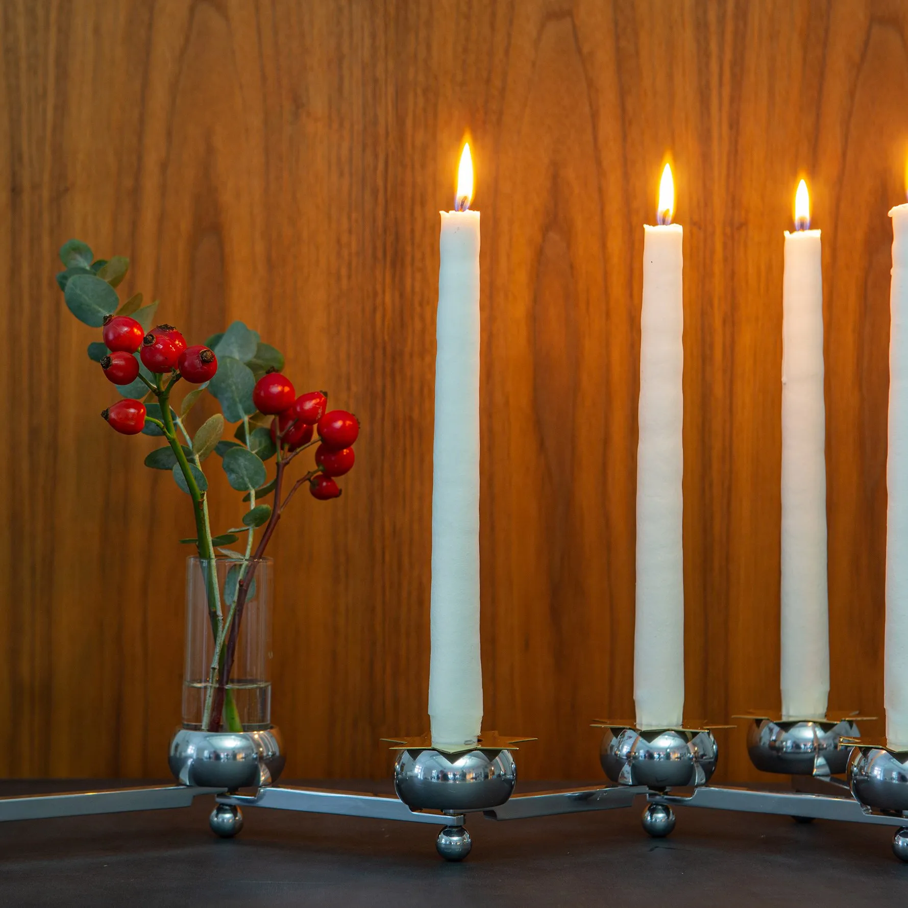 Constella ljusstake liten, aluminium KLONG