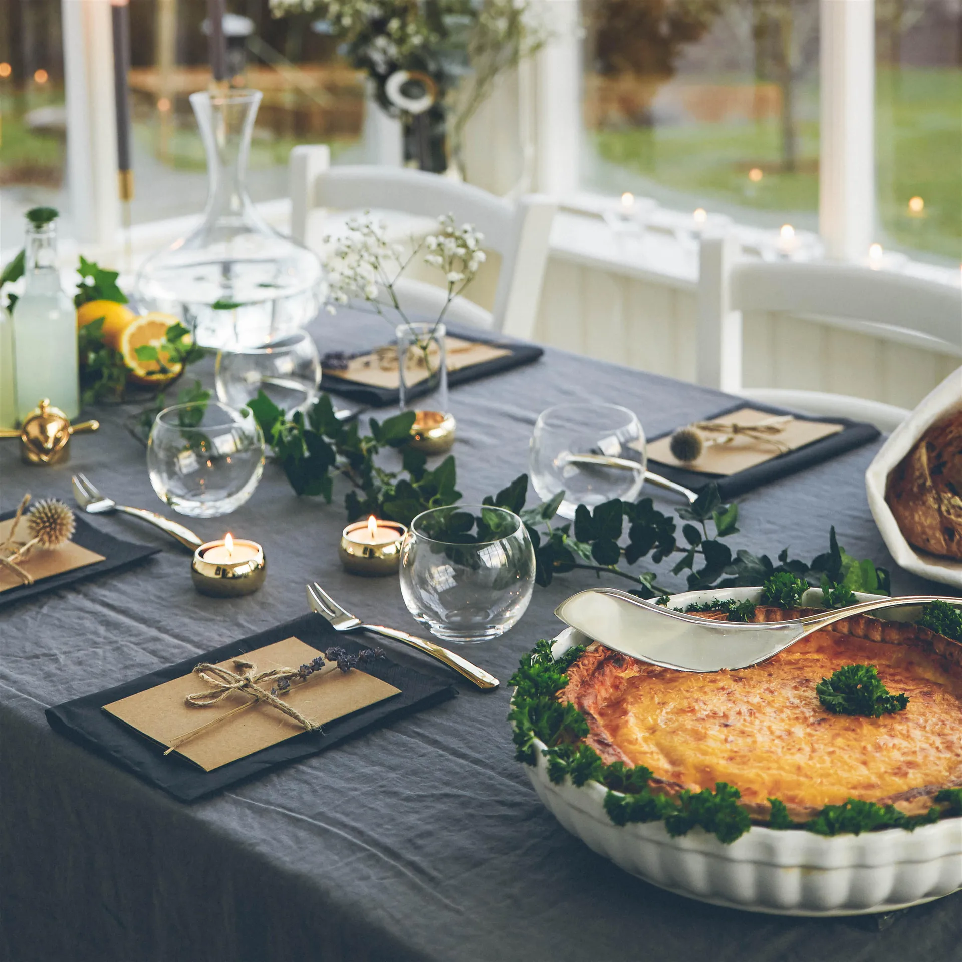 Constella presentförpackning, mässing KLONG