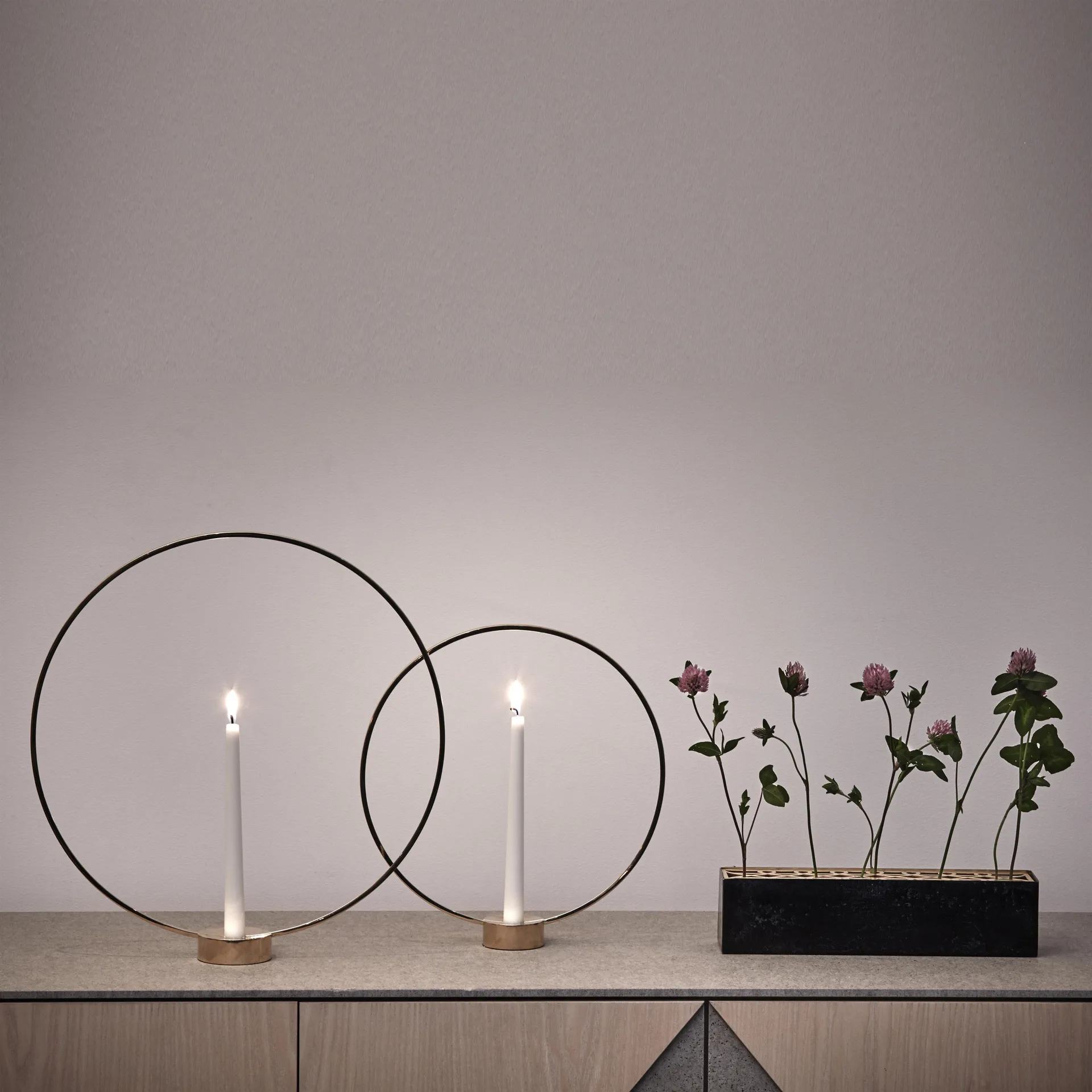 Gloria ljusstake, liten, mässing KLONG