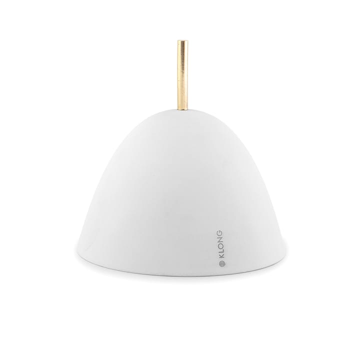 Gömma förvaring small 12 cm, Vit-mässing KLONG