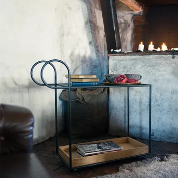 Julius serveringsvagn - grå - KLONG