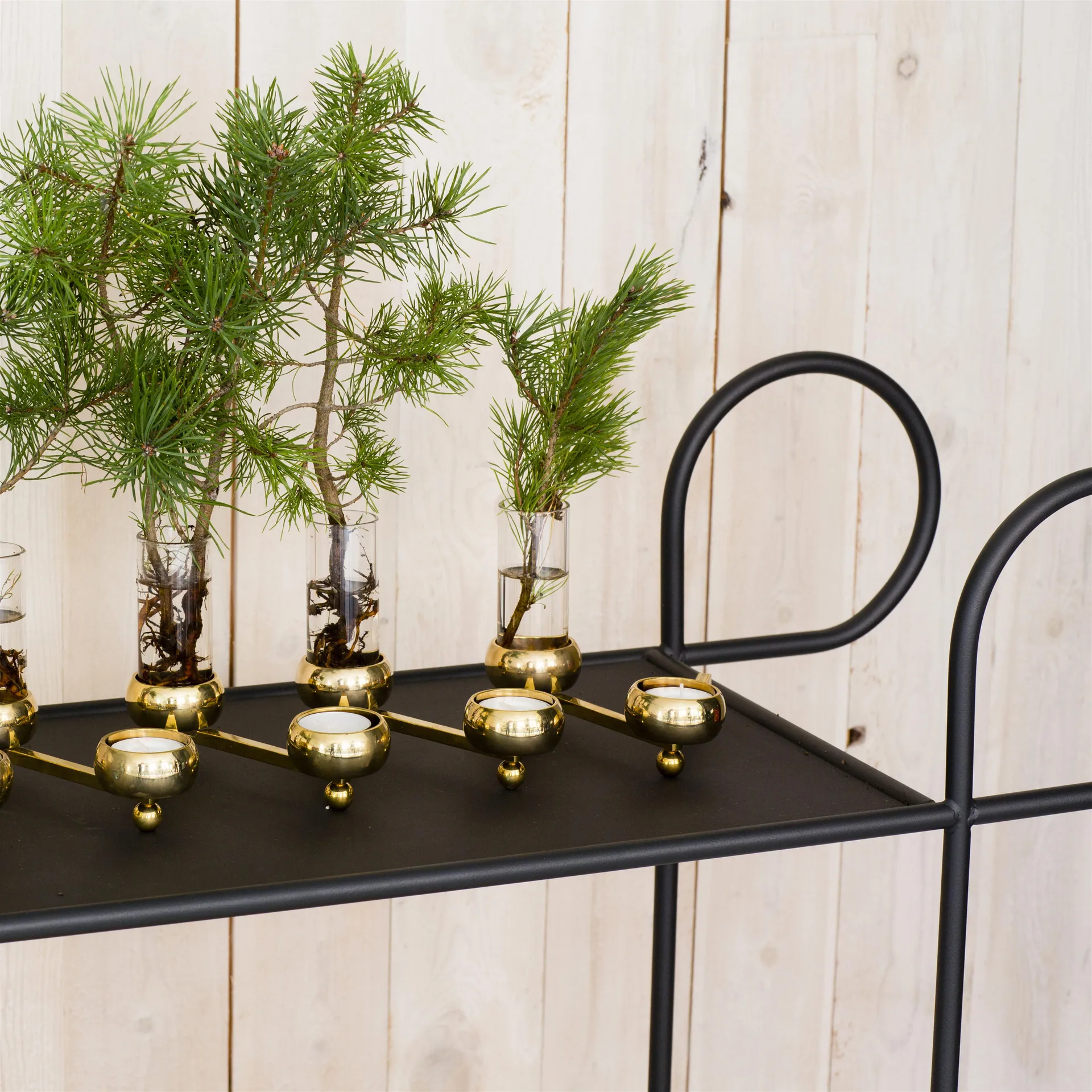 Julius serveringsvagn, grå KLONG