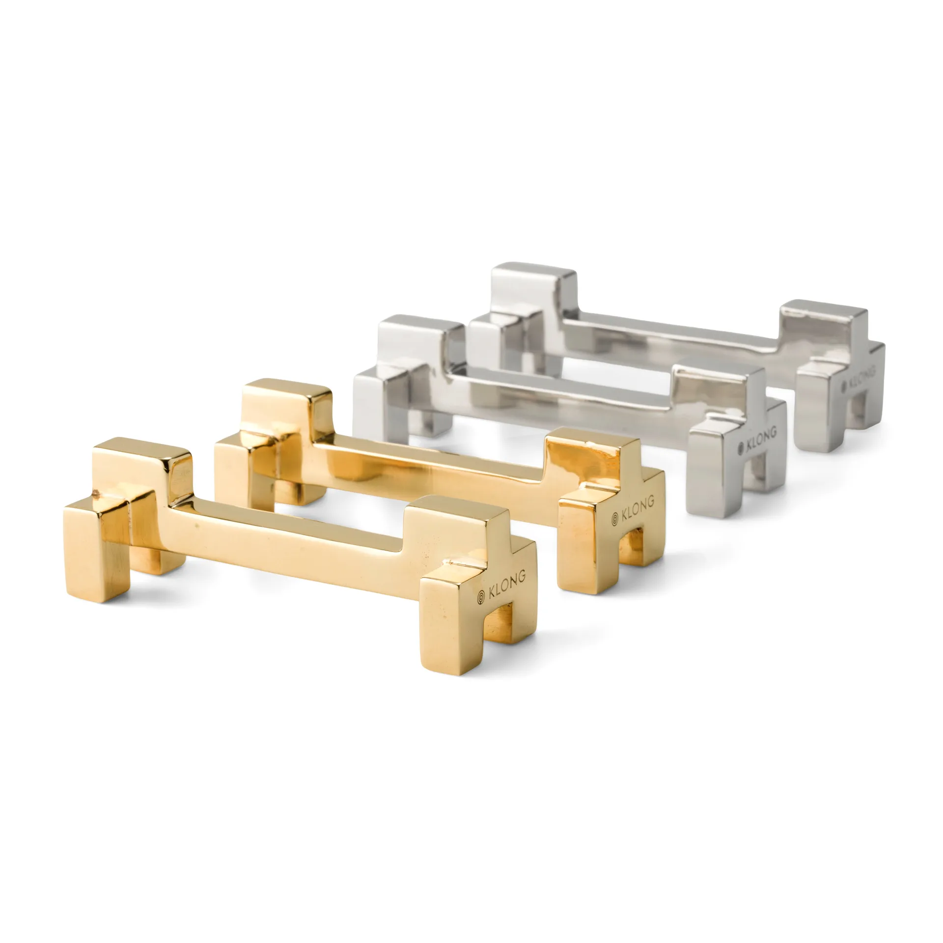 Signe bestickhållare 2-pack, Nickel KLONG