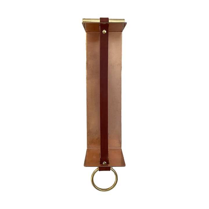 Strapp vägghylla 10x33 cm - Copper - KLONG