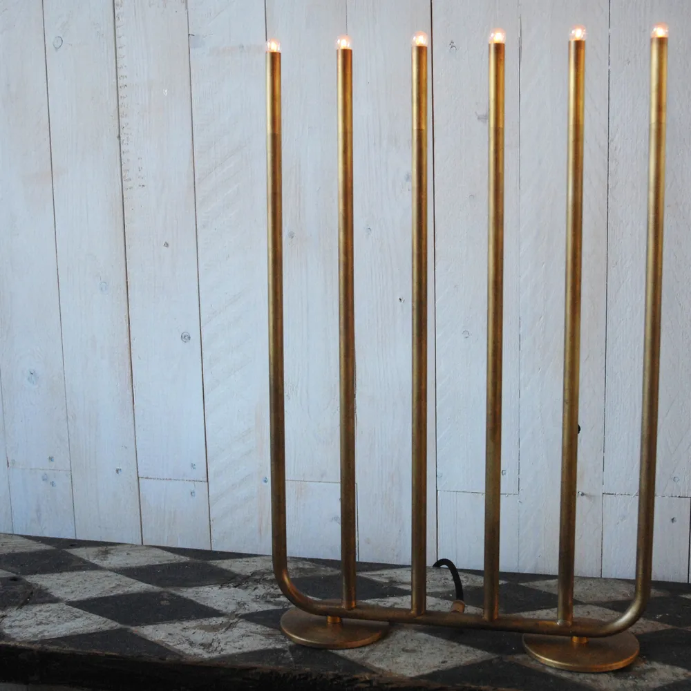 December 6 adventsljusstake, glans Konsthantverk