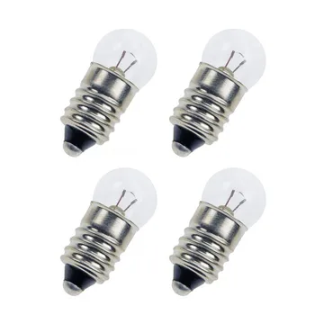 December glödlampa - klar, 5w, 4-pack e10, 3w - Konsthantverk