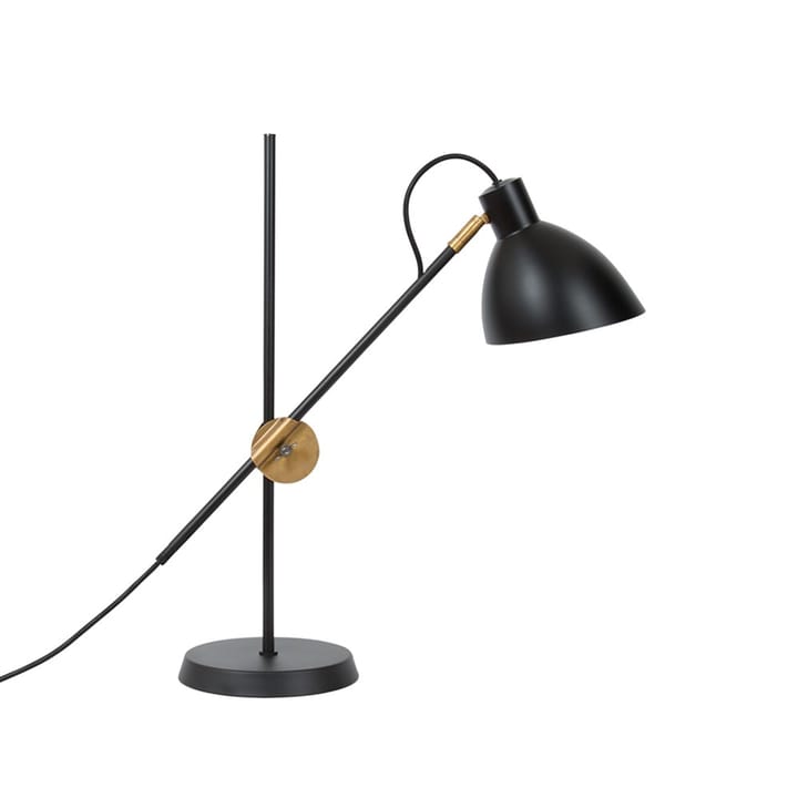 KH1 bordslampa - svart matt, råmässing - Konsthantverk