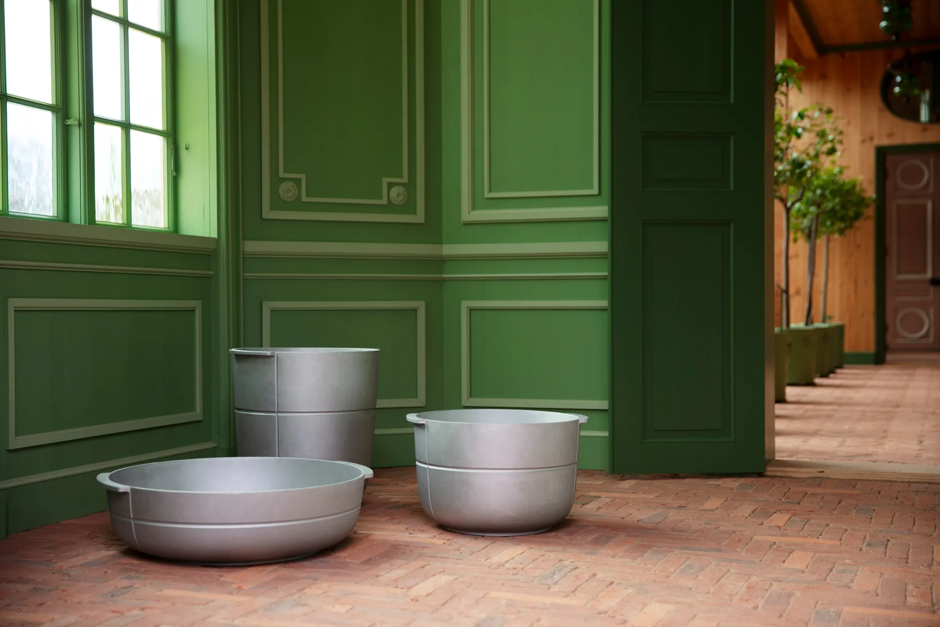 Linea kruka nr 2 medium, Aluminium KORBO