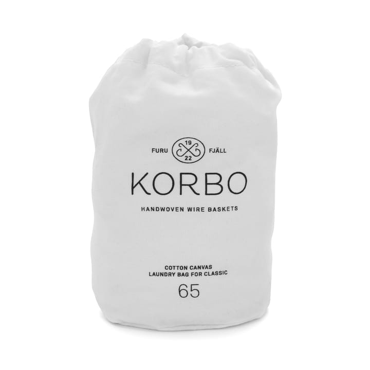 Tvättsäck till Korbokorg - vit 65 l - KORBO