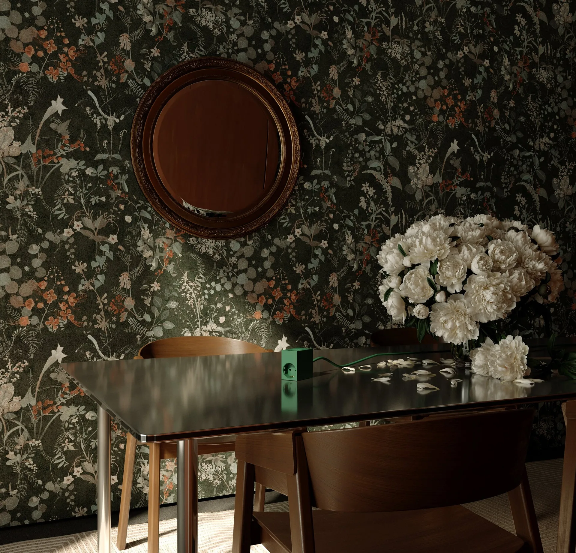 Cuboid grenuttag 2 m, Dark Green Kord