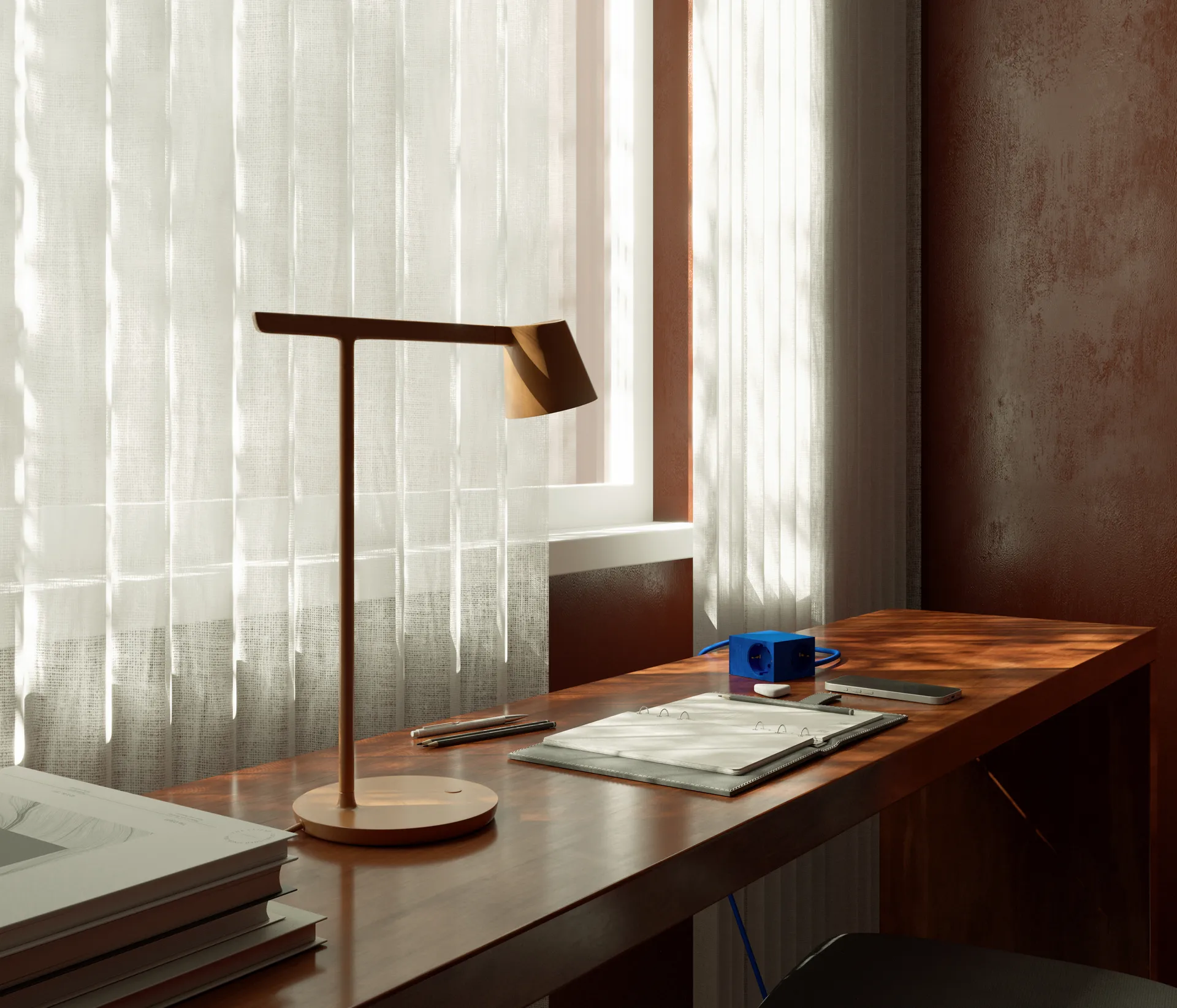 Cuboid+ grenuttag USB-C 30W 2 m, Catalina Blue Kord