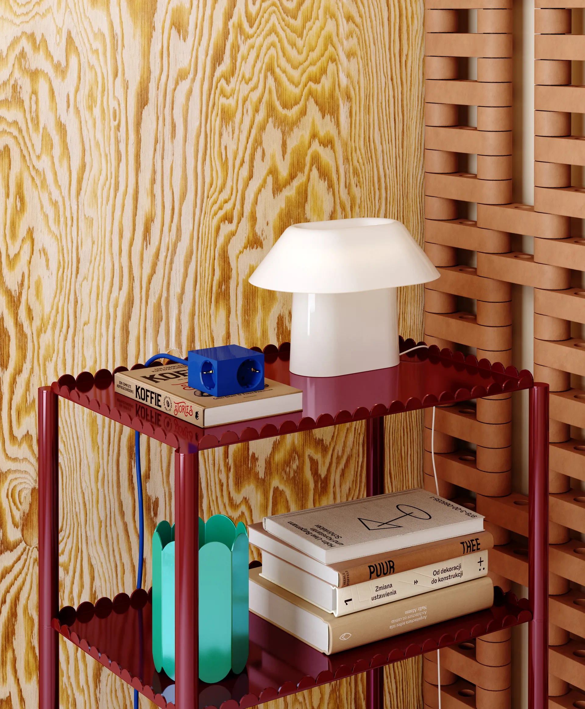 Cuboid+ grenuttag USB-C 30W 2 m, Catalina Blue Kord